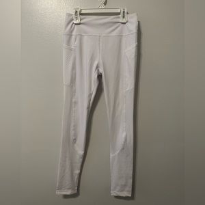 WHITE Leggings- SIZE MEDIUM
